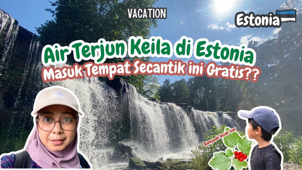AIR TERJUN DI ESTONIA, KEILA WATERFALL 🇪🇪 | TEMPAT WISATA SECANTIK INI MASUKNYA GRATIS ??😲