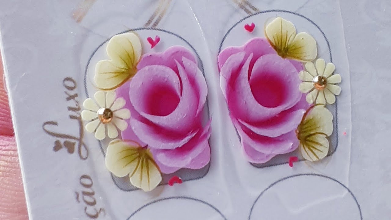 Passo a passo adesivos de unhas artesanais