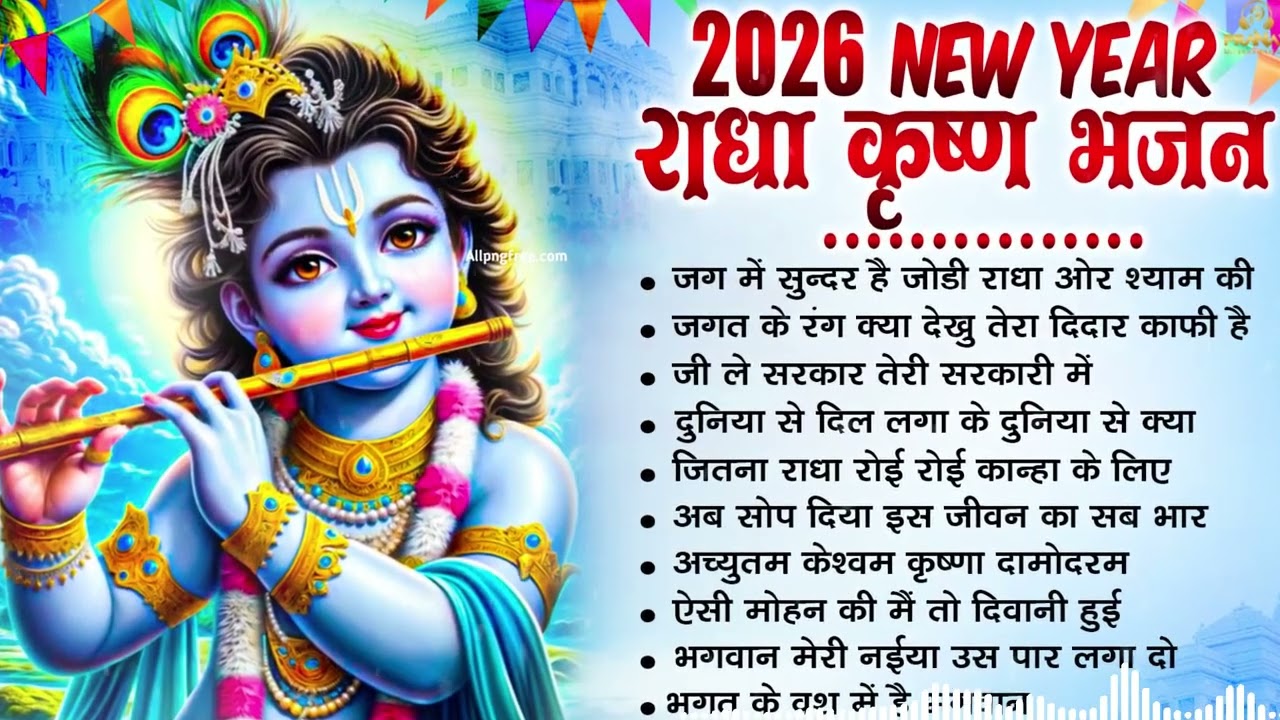 Happy New Year 2026 ~ नए साल का No1 श्री राधा कृष्ण भजन || Best Radha Krishna Bhajan 2026