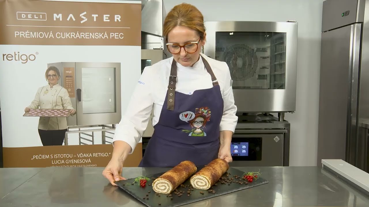 DeliMaster | Príprava rolády v cukrárenskej peci | JAZ