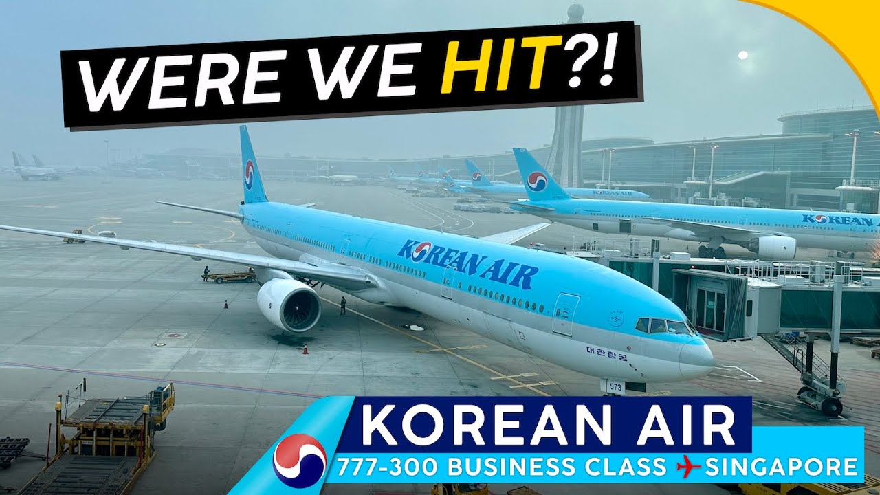 Бизнес-класс KOREAN AIR 777 🇰🇷⇢🇸🇬【Отчет о поездке 4K из Сеула в Сингапур】Расскажите, что случилось?!