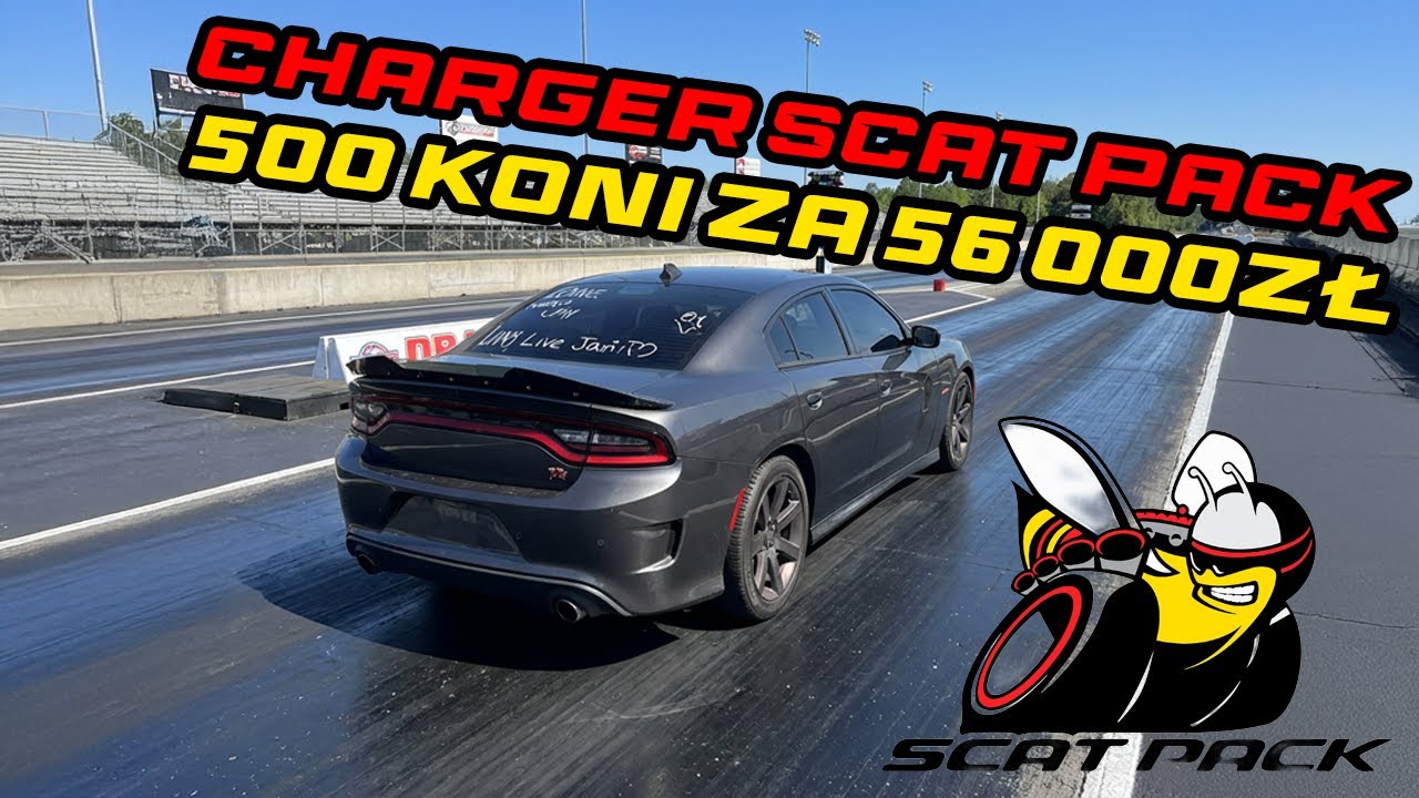 DODGE CHARGER SCAT PACK za 56000 PLN Wrangler, X1, X6, 340i, C300, Giulia z USA