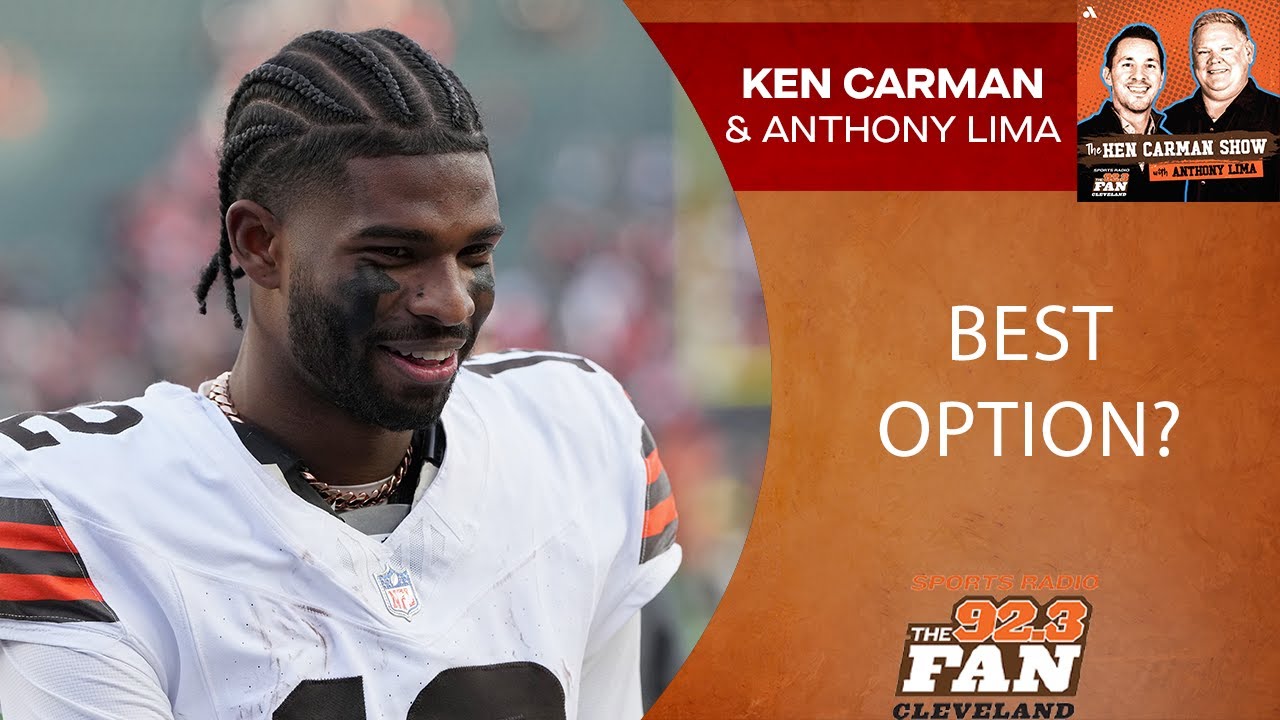 Shedeur Sanders is the best QB option currently on the Browns roster