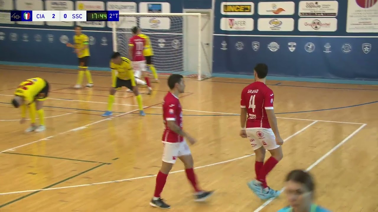 Serie A: Ciampino Futsal - Sporting Sala Consilina, highlights