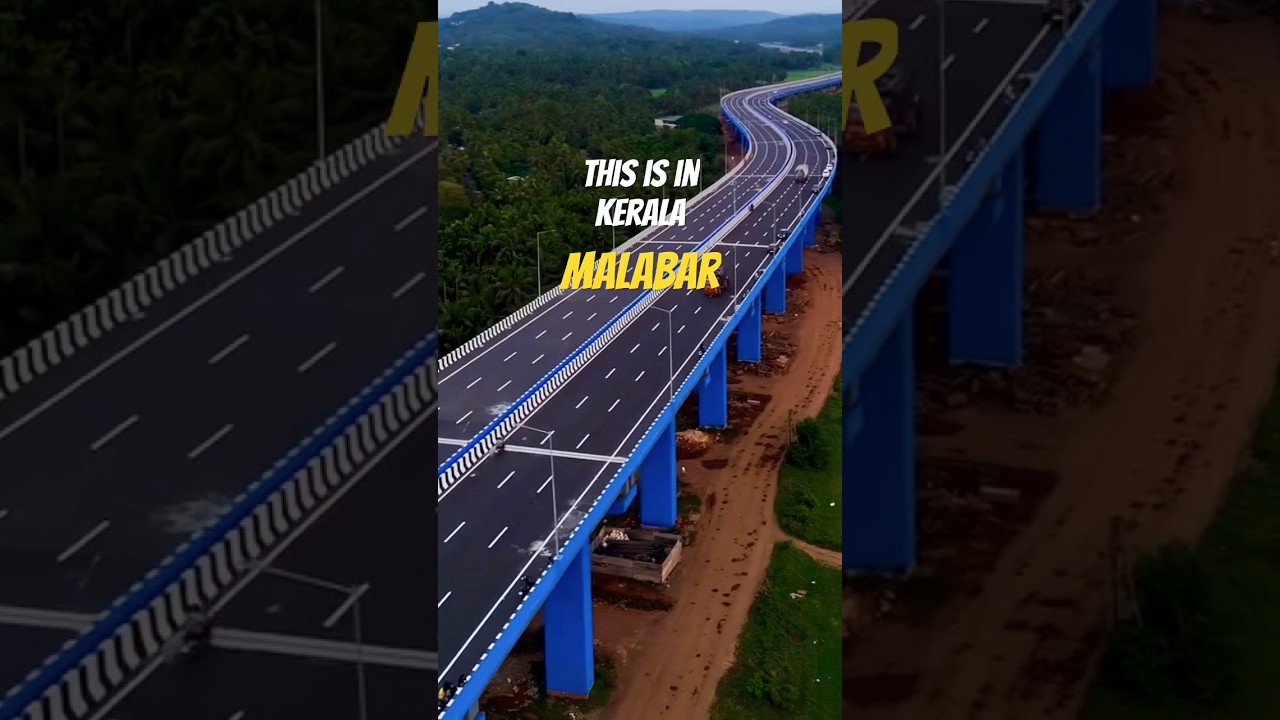 Vattappara the longest flyover #kerala #vattappara #valanchery #india #knrcl #road #bridge #flyover