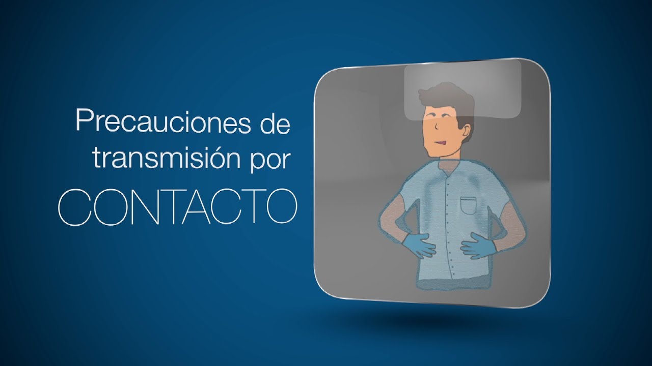 Precauciones de transmisi&oacute;n por contacto