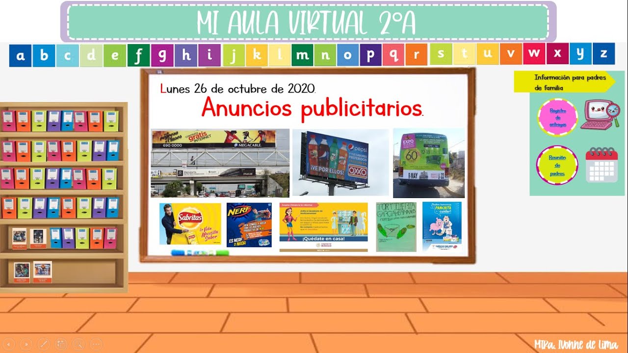 Anuncios publicitarios. Segundo grado