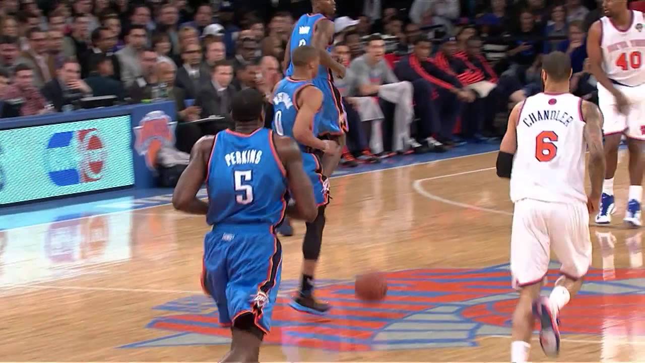 Russell Westbrook Highlights vs Knicks (Mar 09 2013)