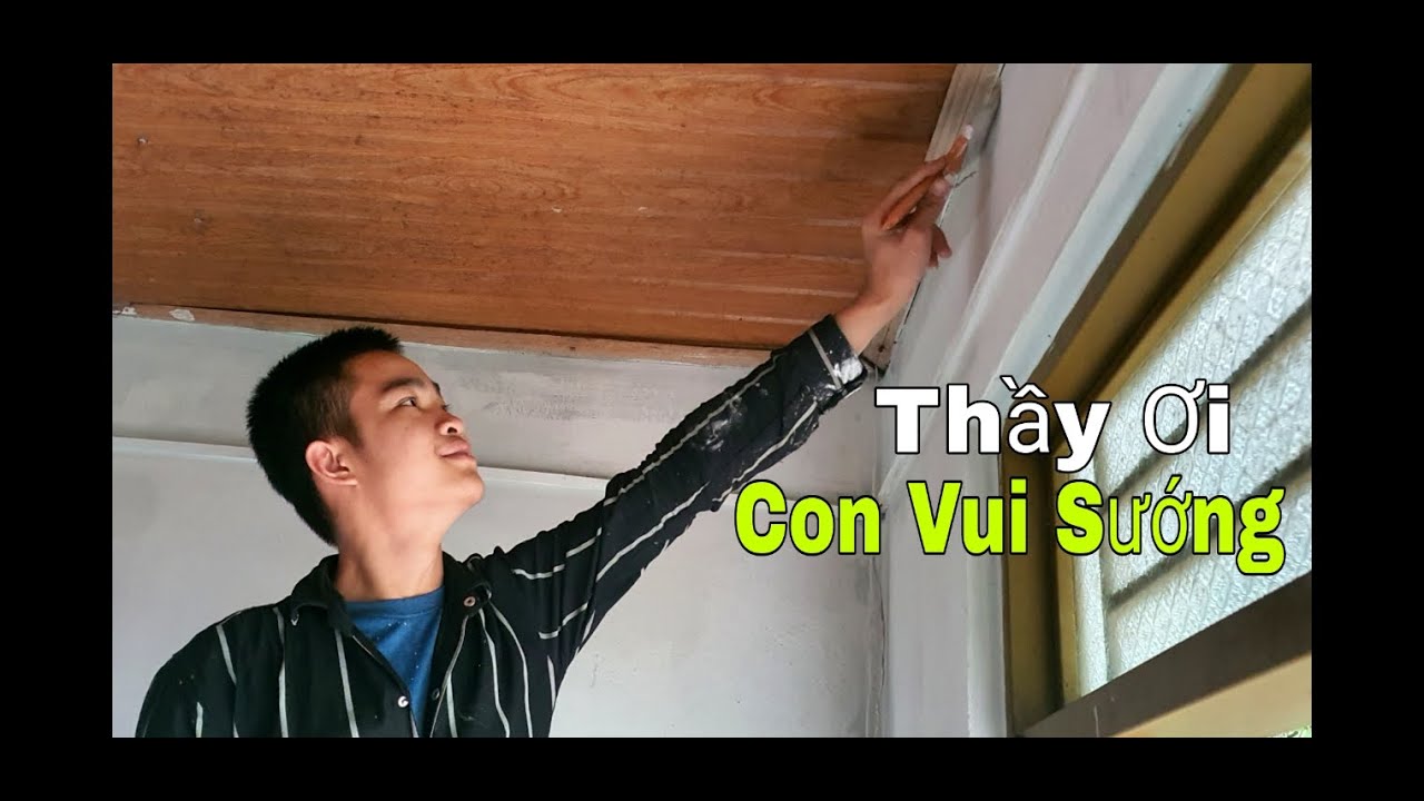 Dạy Cu Nhỏ Nâng Cao Tay Nghề Làm Sơn Chống Thấm