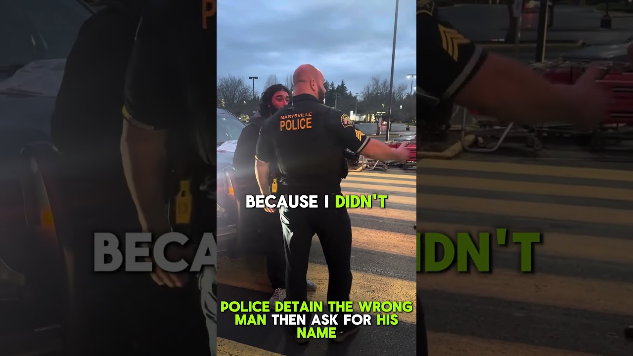 Police Detain the Wrong Man&hellip; Then Ask For His Name