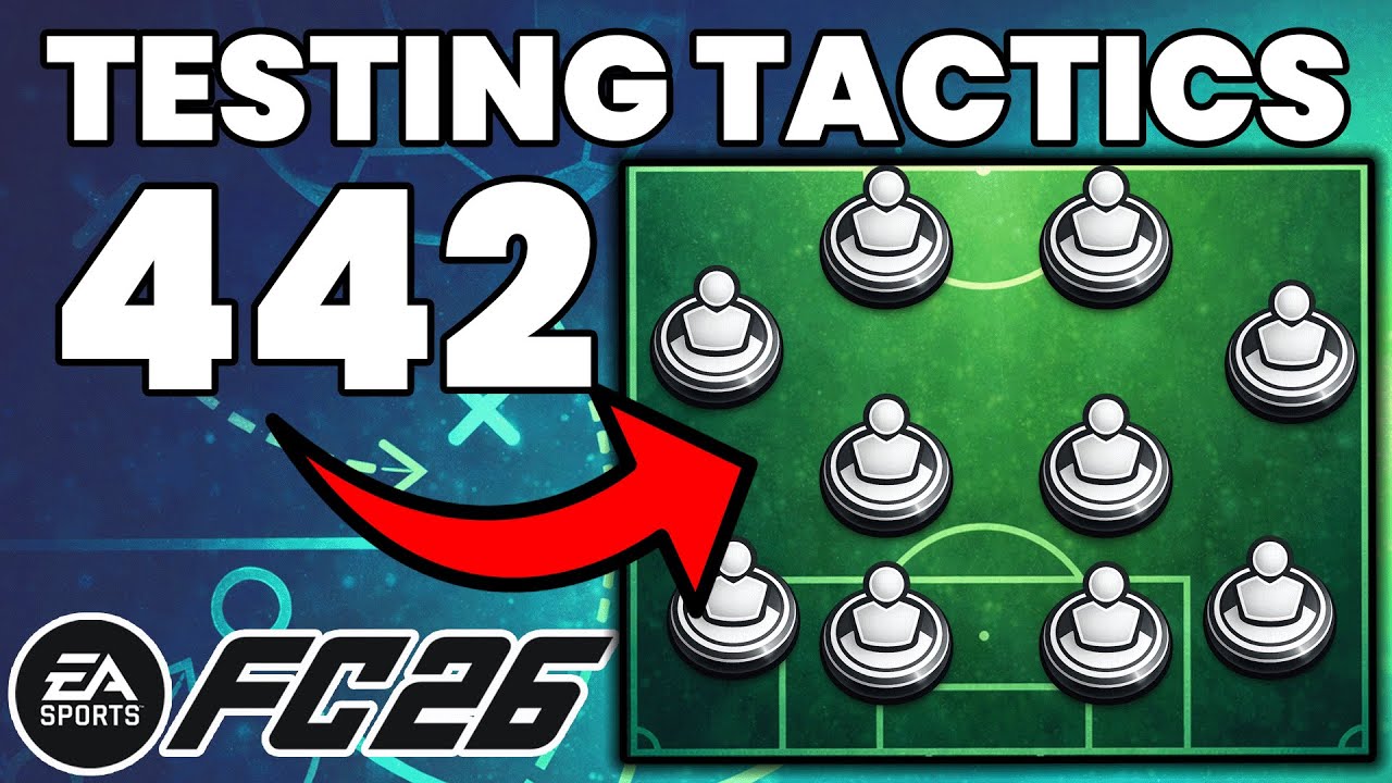 Эта НЕРЕАЛЬНАЯ тактика 442 просто НЕВЕРОЯТНА | FC 26 Custom Tactics🔥(@BroomeyJC)