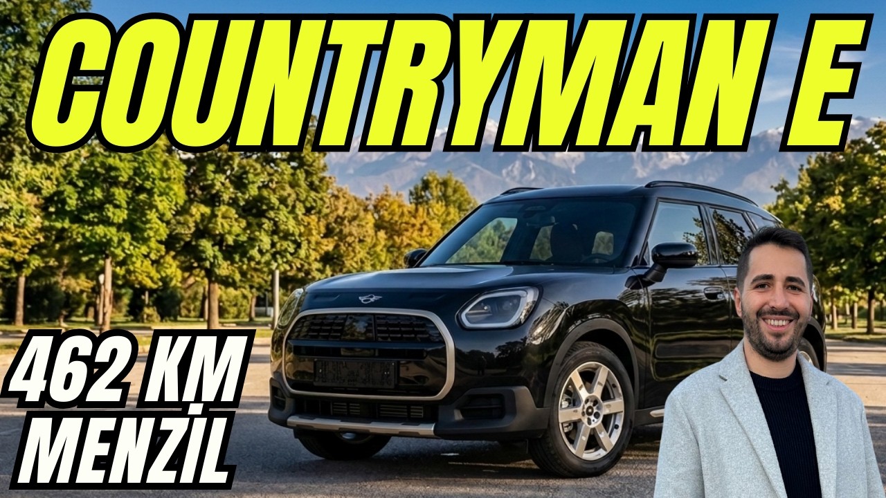 MINI Countryman E Elektrikli SUV İncelemesi! 462 km Menzil | BMW Teknolojisi