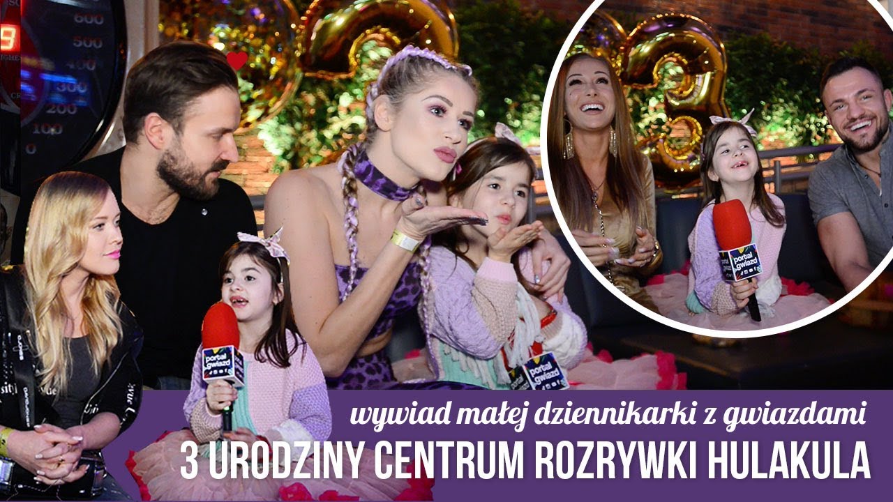 WYWIADY DZIECI Z GWIAZDAMI! HULAKULA 3 URODZINY!