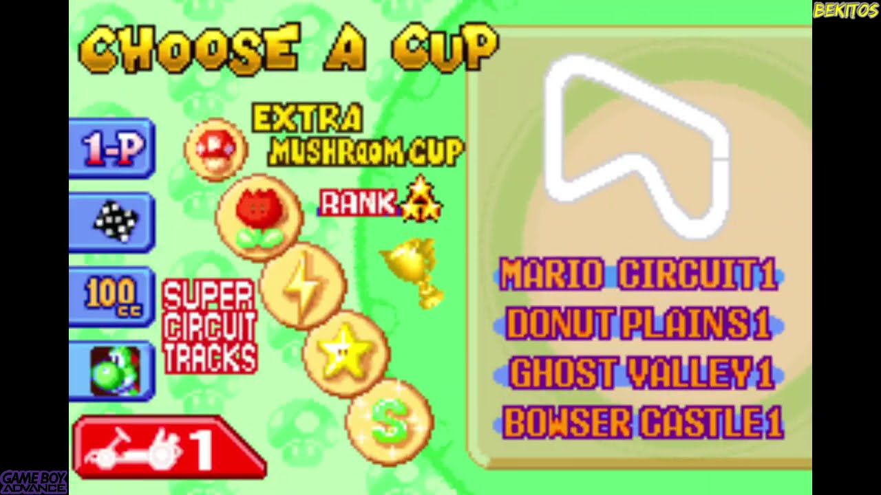 Mario Kart Super Circuit Better Colors All Snes Tracks