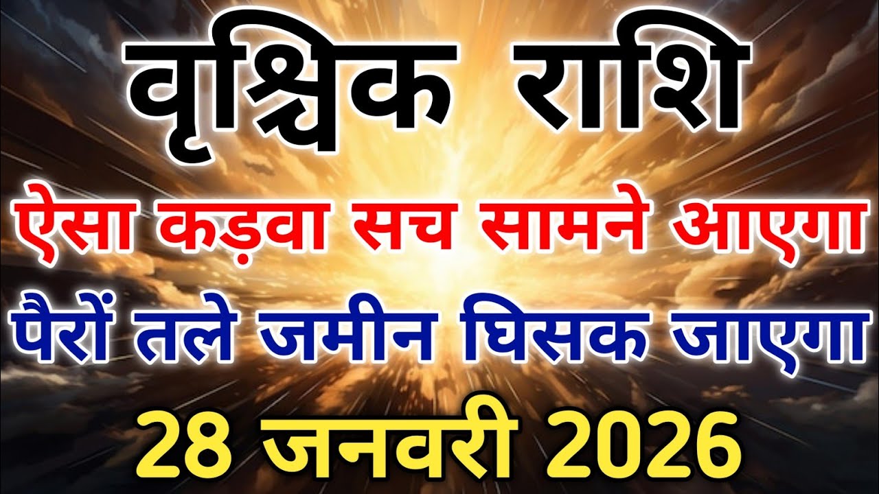 वृश्चिक राशि 28 जनवरी को शनि और बुध आमने-सामने कर्म और बुद्धि एक साथ। #scorpio #zodiac #vrishchik 