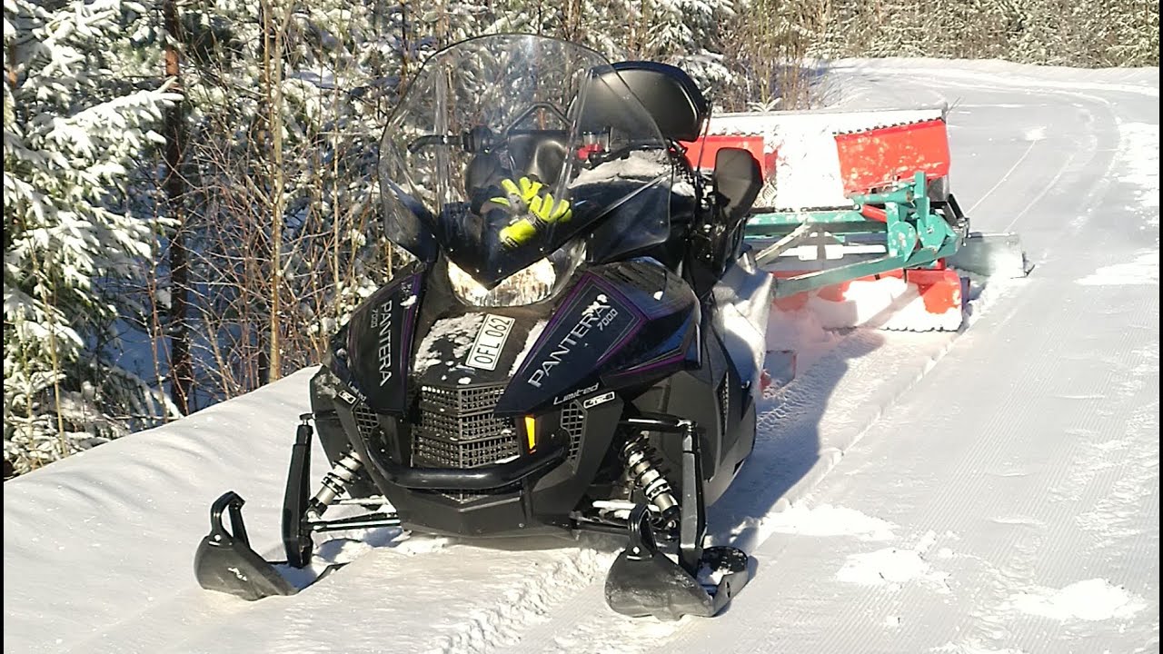 Skoterledspreparering med Pantera 7000 XT LTD + RUSCH sladden från STM mekaniska
