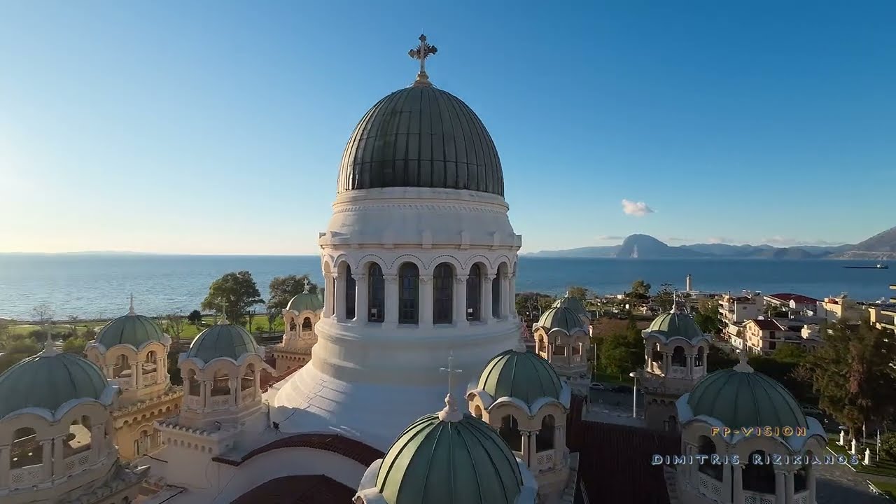DJI's Avata: Cathedral of Saint Andrew, Patras.