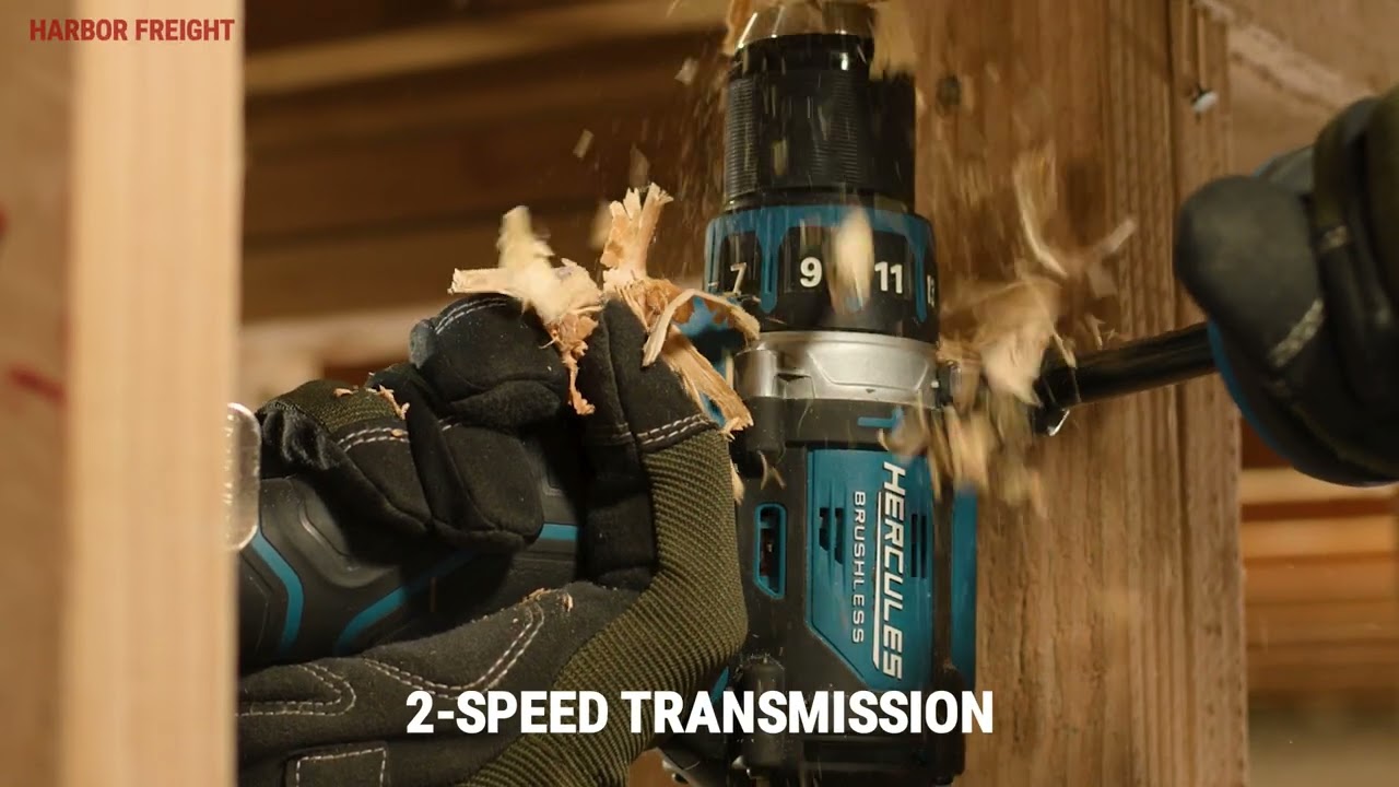 Hercules 20V Brushless Hammer Drill | Harbor Freight