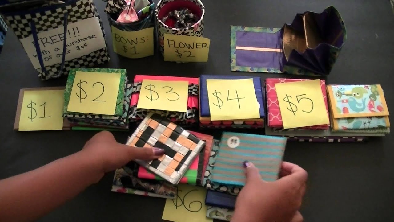 HUGE DUCT TAPE CRAFT SALE