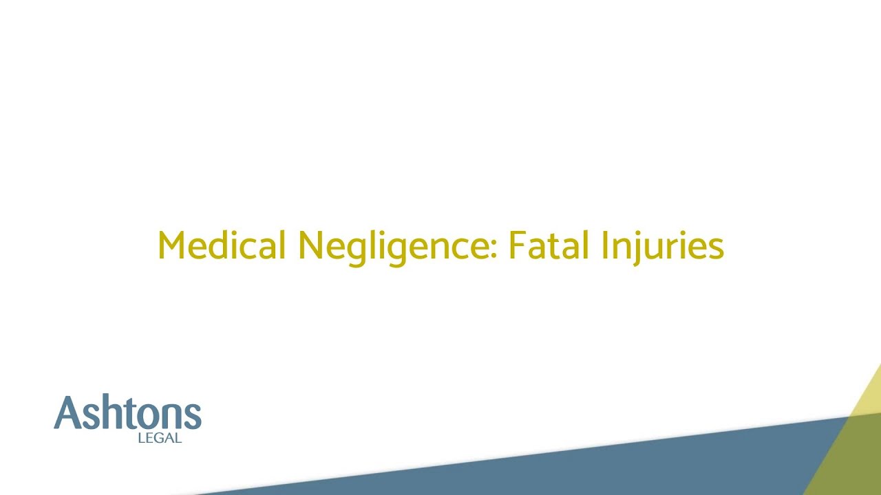 Fatal Injury Claims
