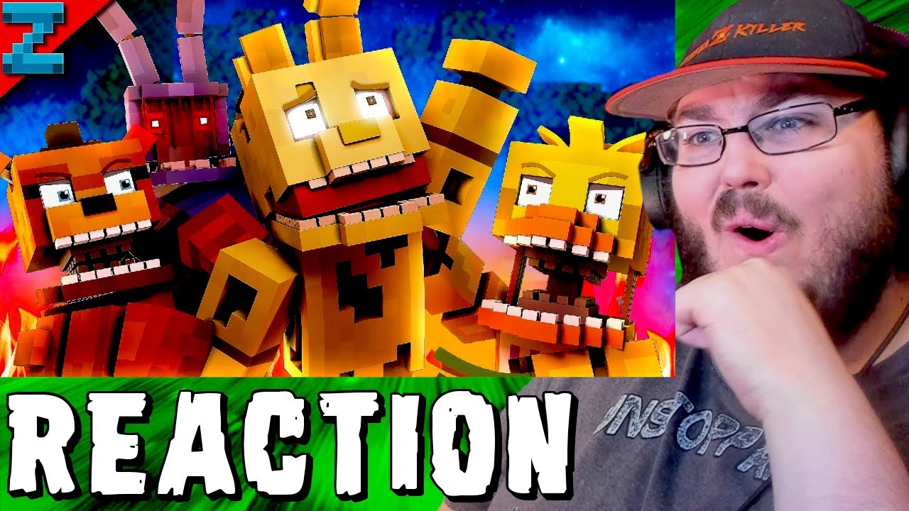 Музыкальное видео из Minecraft FNAF Animation 