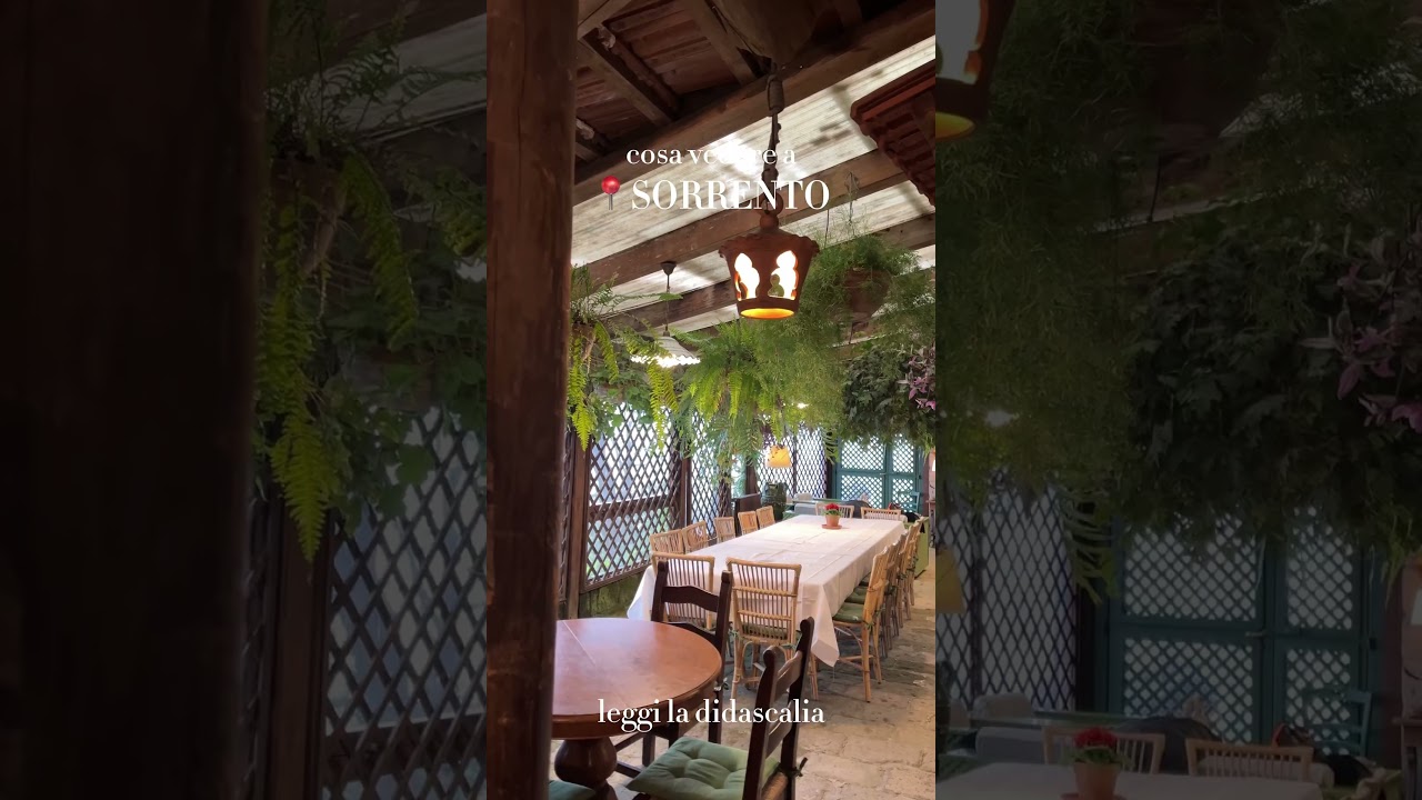 Cosa visitare a 📍Sorrento 🍋🌊🌞  #italia #viaggi #guideturistiche #ristoranti #belvedere