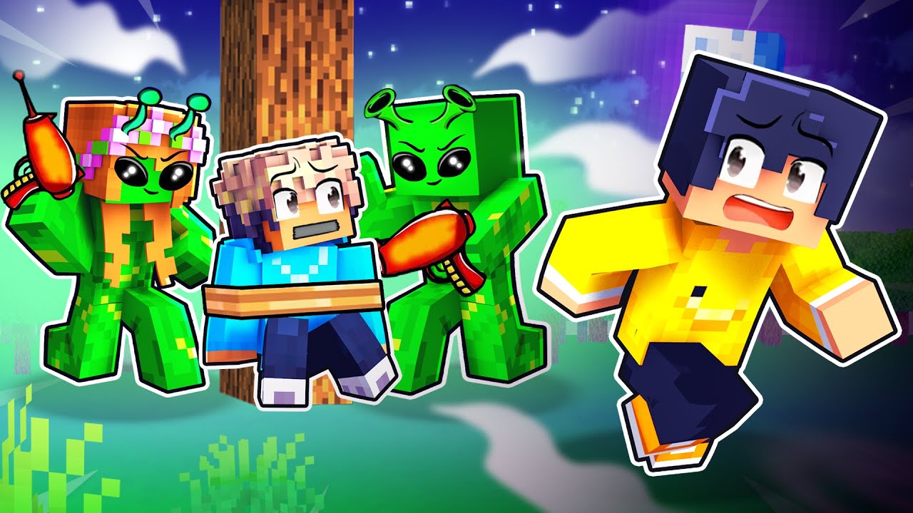 LUMI wurde von ALIENS ENTFÜHRT in Minecraft!