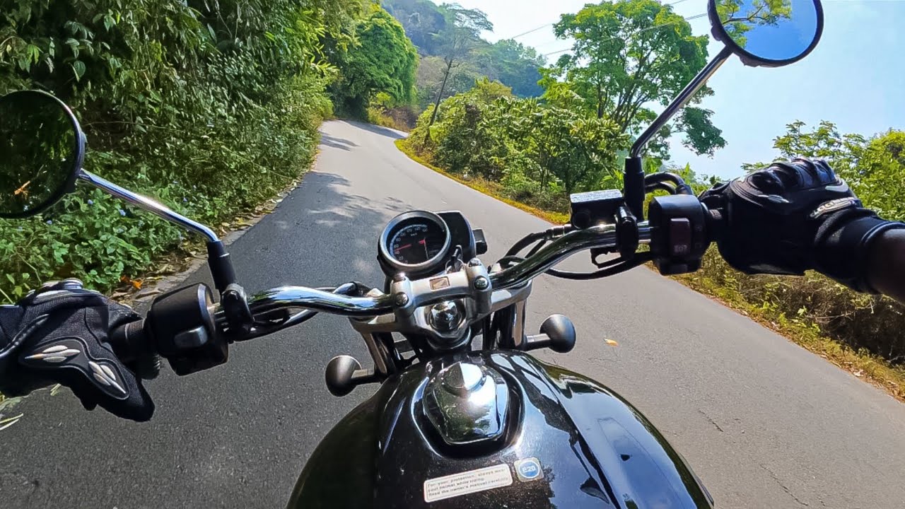 Chasing The Corners Through Idukki on Honda Cb350 Hiness /Pov/ Pure Sound Ride. 