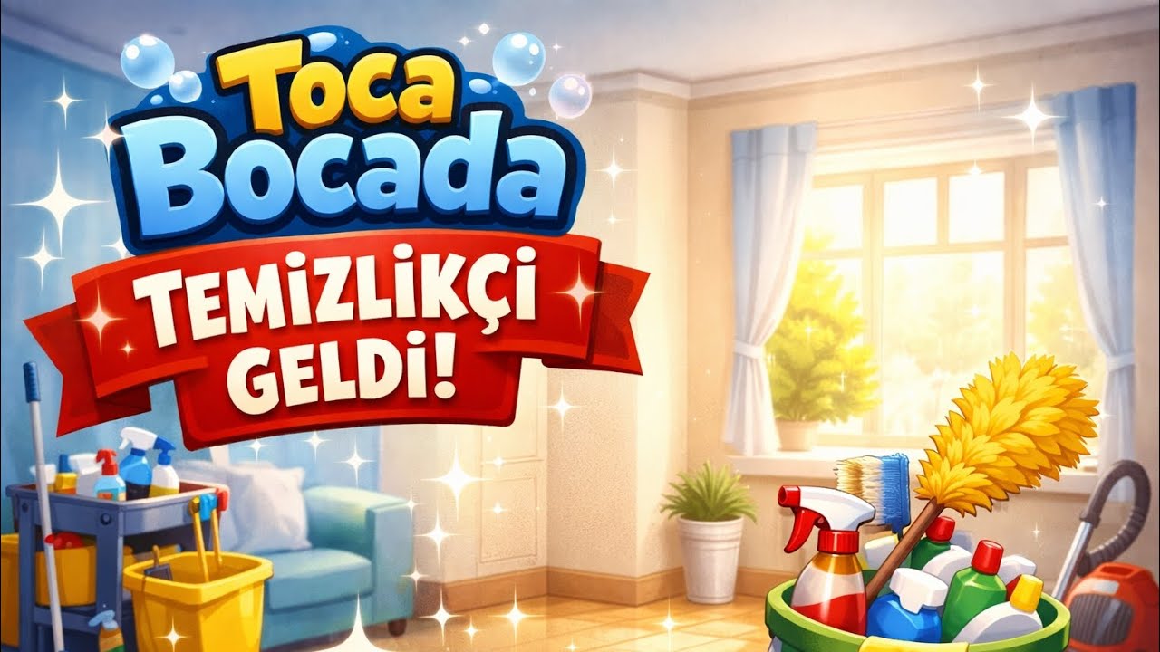 toca bocada temizlikçi geldi  çok eğlendik ve evini düzenledik 