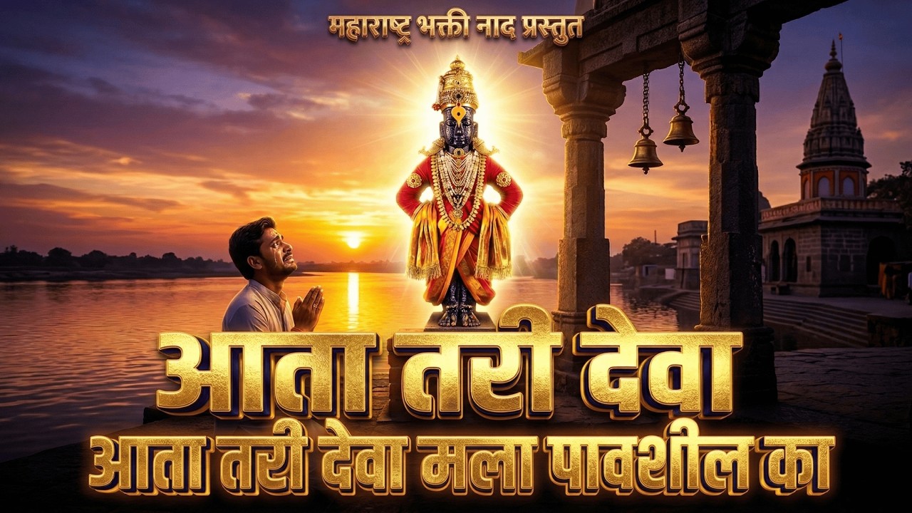 आता तरी देवा मला पावशील का | हृदयस्पर्शी विठ्ठल भक्ती गीत | Pandurang Song Marathi