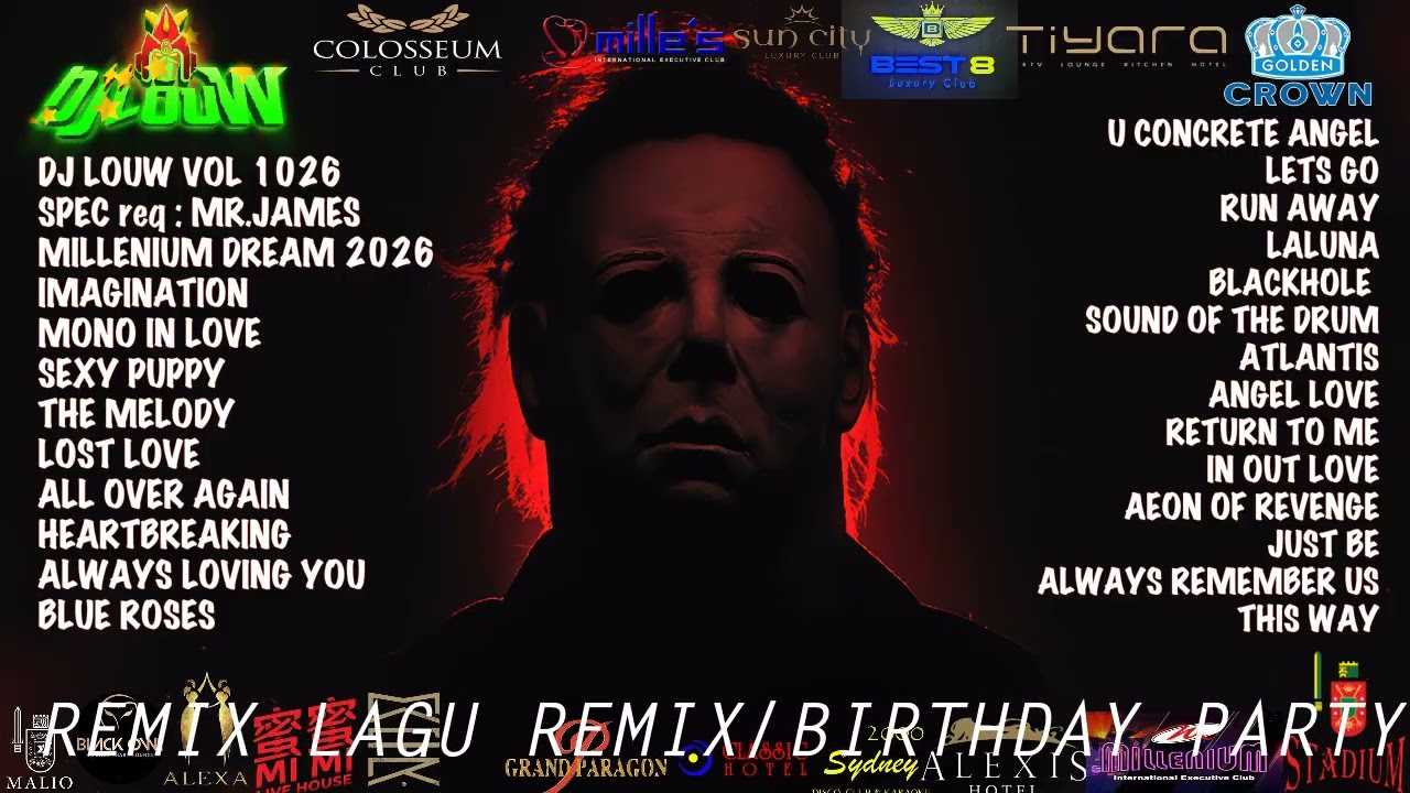 HALLOWEEN BREAKBEAT PARTY!!! millenium dream 2026 fullbass nonstop durasi panjang DJ LOUW MIXTAPE