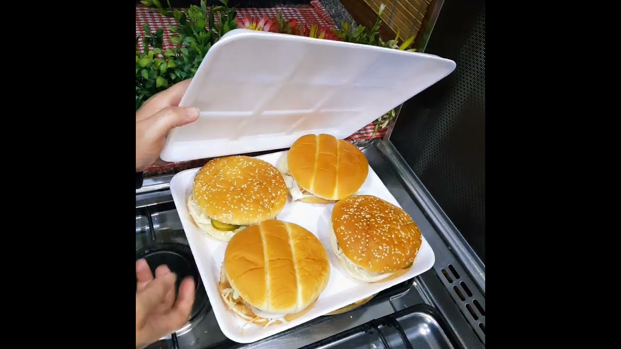ساندوتشات البرجر البيتي من ايناس عباس