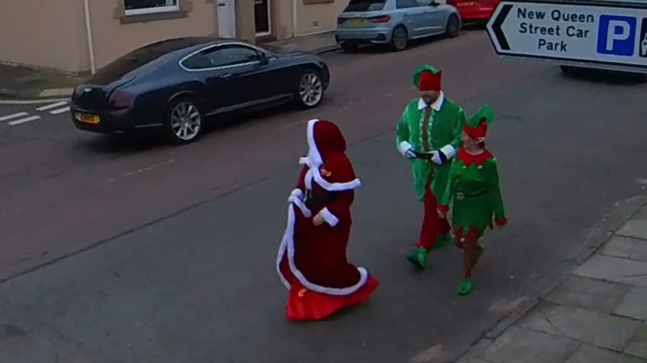 Santa Visit to Newbiggin
