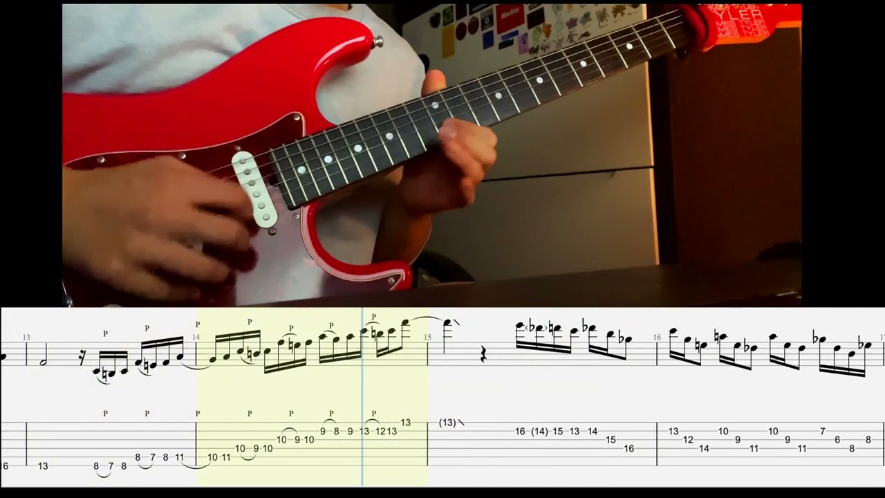 Chuck Loeb  - Uppercut | Guitar Solo Cover (with tab)