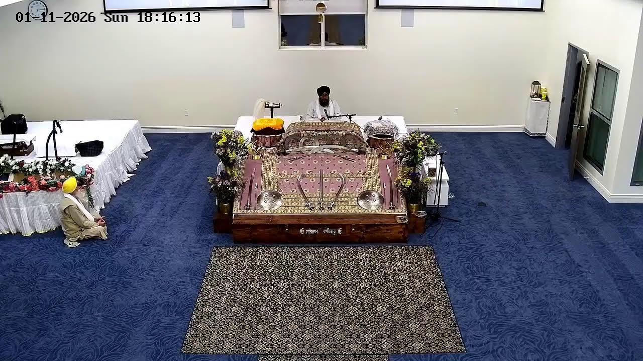 Guru Nanak Darbar Gurdwara Sahib Santa Rosa Live Telecast Evening Diwan Jun 11, 2026