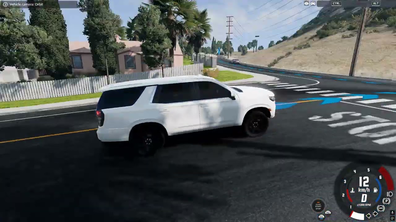 CHEVROLET TAHOE with a Steering Wheel | BeamNG.drive
