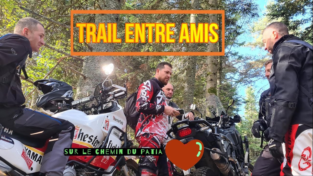 Une Sortie TRAIL offroad à moto ça creuse 🤤 Mission Patia 😎