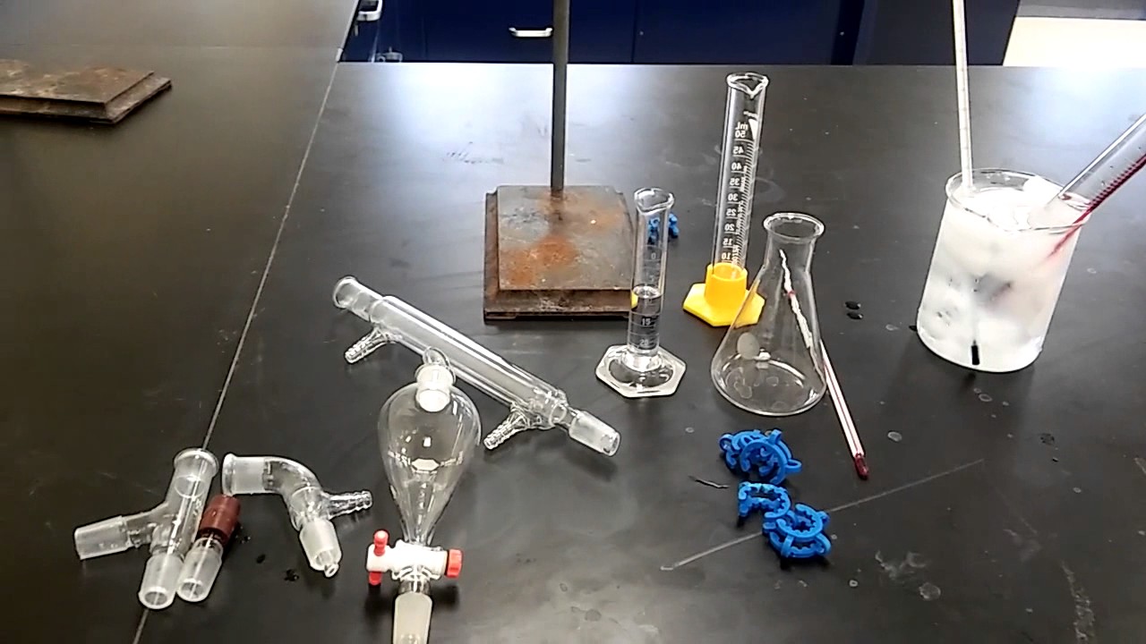 Synthesis of t-butyl chloride (part 1)