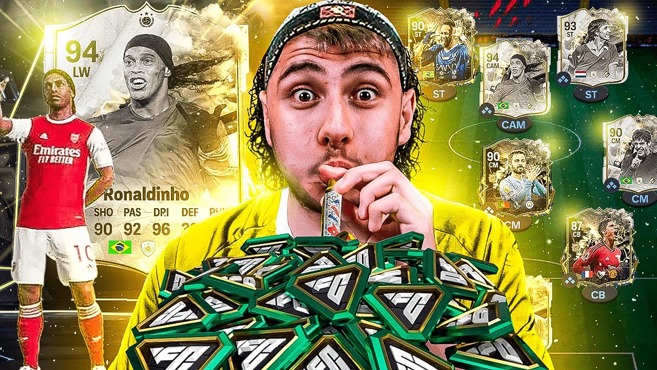 I Used 94 Ronaldinho With Insane Packs!