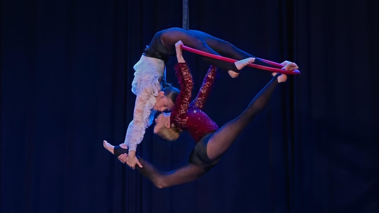 🥇Katarzyna Przybylska, Martyna Kostrubiec 🇵🇱 - #CAAC25 - AERIAL HOOP Doubles Junior Amateurs OPEN