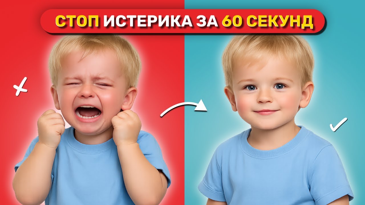 Корейский метод: как успокоить истерику ребёнка за 60 секунд без криков и наказаний