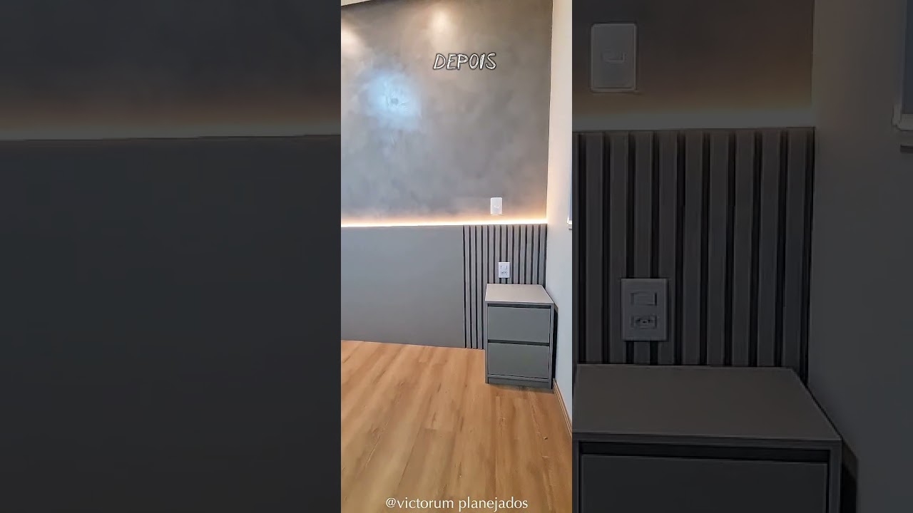 Antes e Depois de um quarto planejado - Ficou TOP 😍
