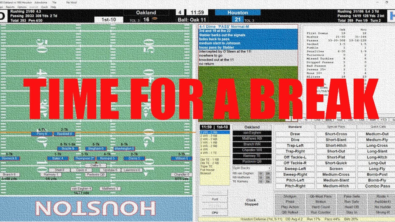 Why I've Stopped Playing Action PC Football