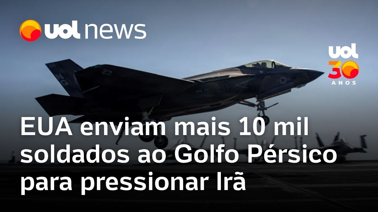 EUA enviam mais 10 mil soldados ao Golfo P&eacute;rsico para pressionar Ir&atilde;; cessar-fogo expira em breve