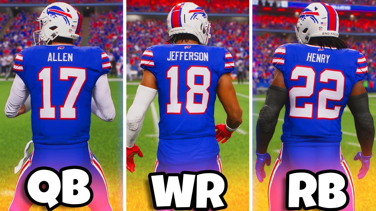 I Built Josh Allen A 99 Overall Offense!