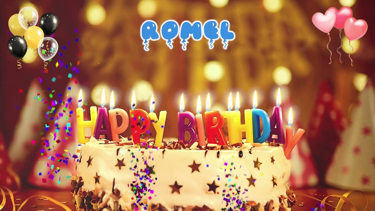 ROMEL Happy Birthday Song – Happy Birthday to You