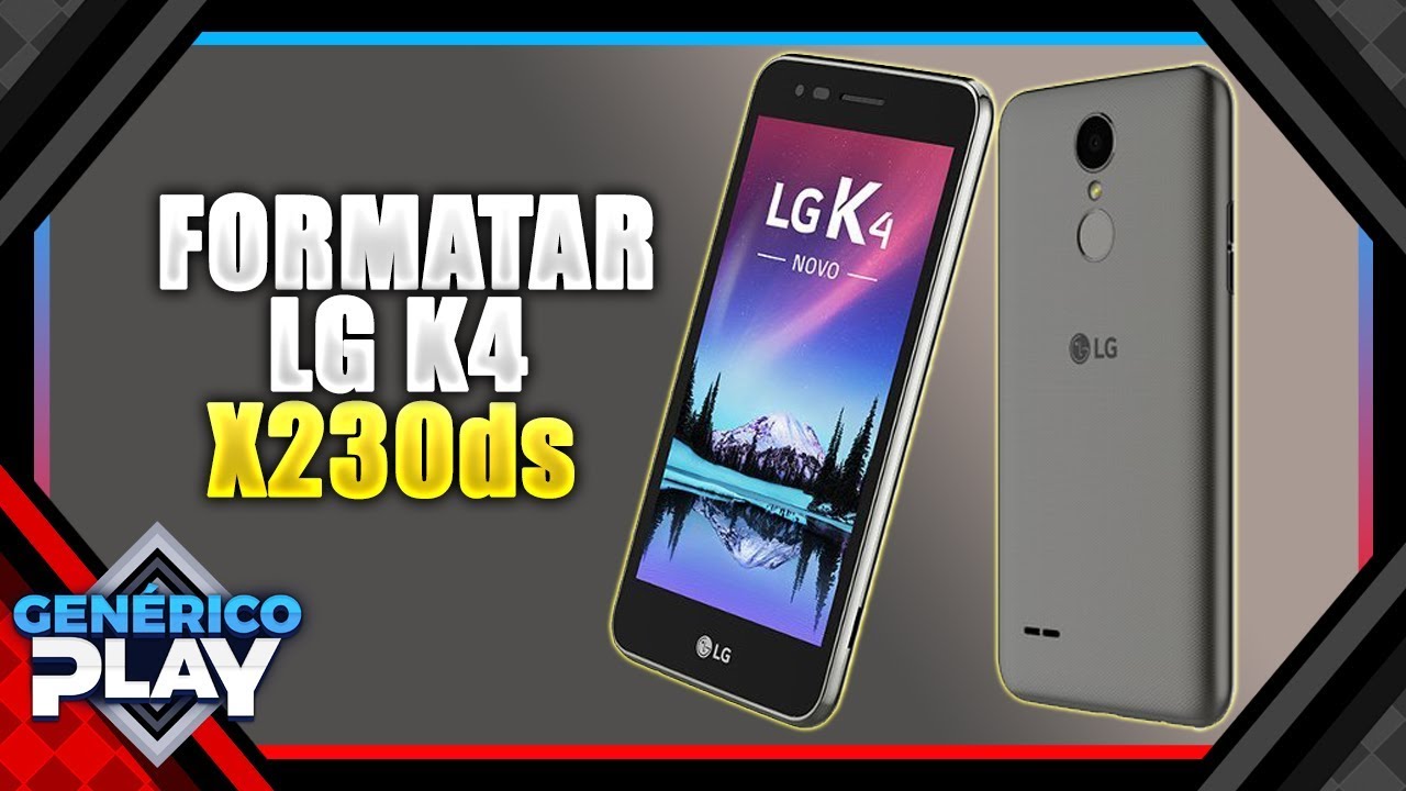 Como fazer hard reset no celular LG K4 X230ds