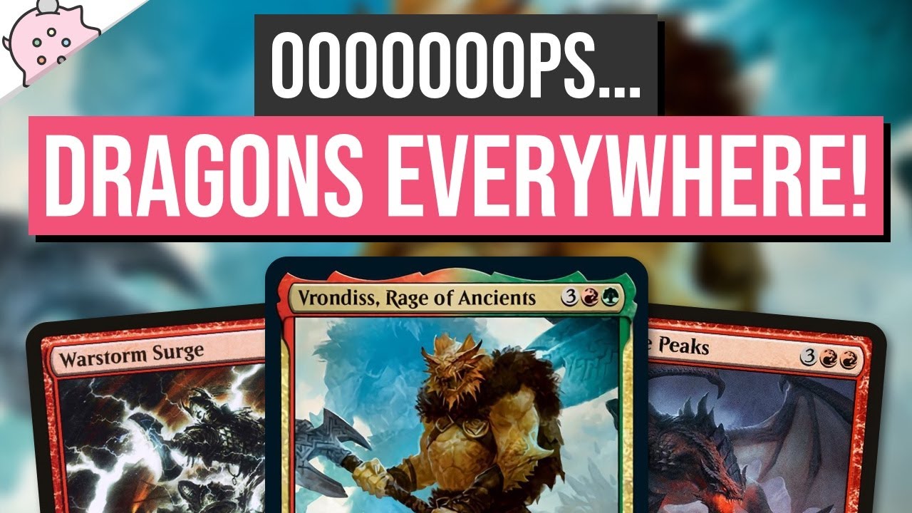Oooops...Dragons Everywhere! | Vrondiss, Rage of Ancients | D&D Forgotten Realms Spoiler | MTG | EDH
