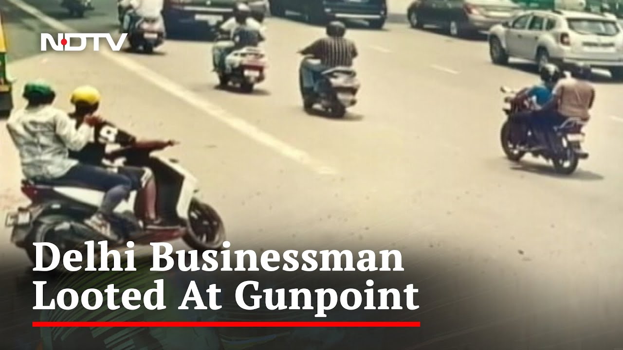 Another Delhi Man Looted Of Rs. 3 Lakh, Third Gunpoint Robbery In 4 Days