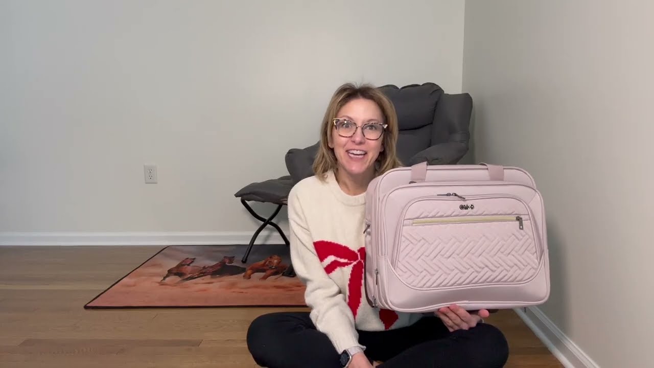 Rolling Office - Perfect Travel Companion for Professionals - Coolife Rolling Laptop Briefcase Bag